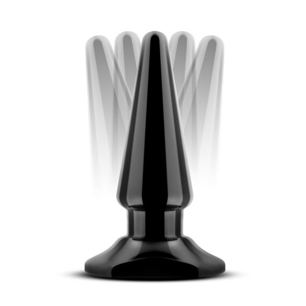 Blush Anal Adventures Basic Vibrating Anal Pleaser - Black