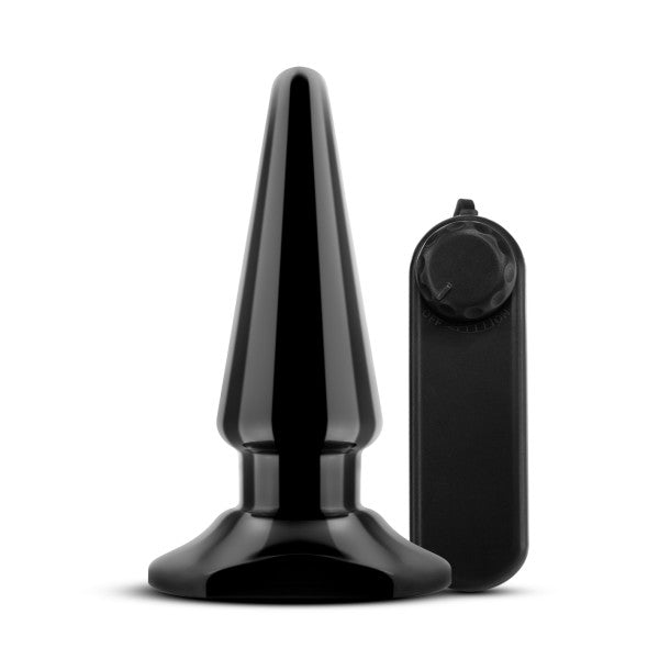 Blush Anal Adventures Basic Vibrating Anal Pleaser - Black