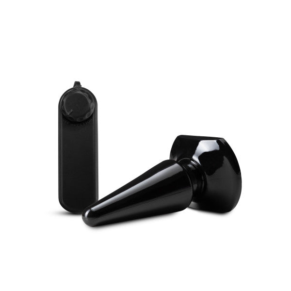 Blush Anal Adventures Basic Vibrating Anal Pleaser - Black