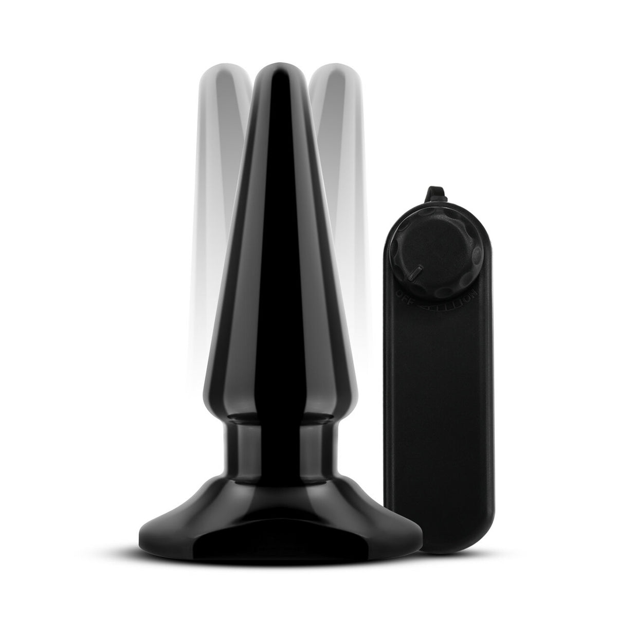Blush Anal Adventures Basic Vibrating Anal Pleaser - Black