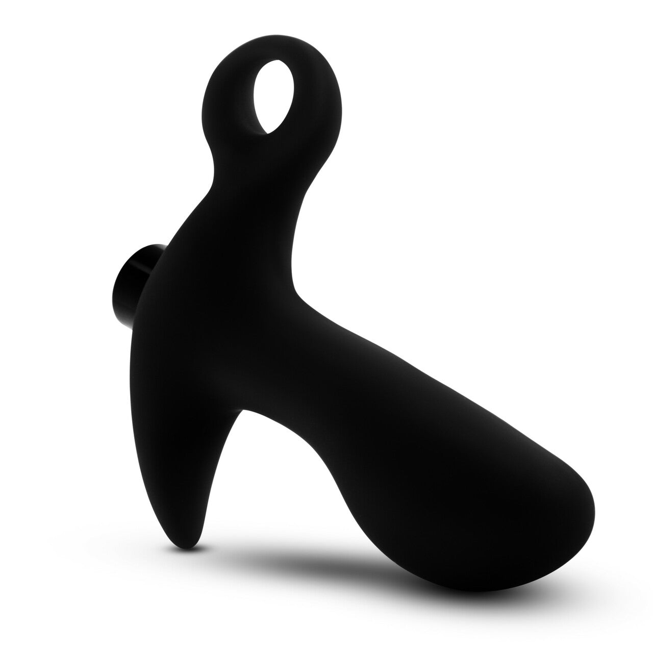 Blush Anal Adventures Platinum Silicone Vibrating Prostate Massager 01 - Black