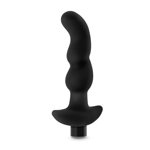Blush Anal Adventures Platinum Silicone Vibrating Prostate Massager 03 - Black