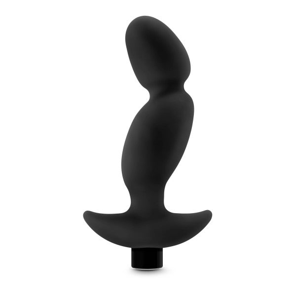 Blush Anal Adventures Platinum Silicone Vibrating Prostate Massager 04 - Black