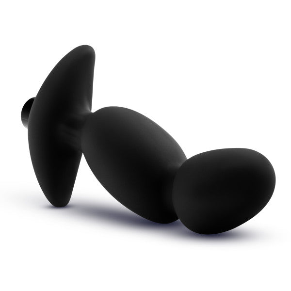 Blush Anal Adventures Platinum Silicone Vibrating Prostate Massager 04 - Black