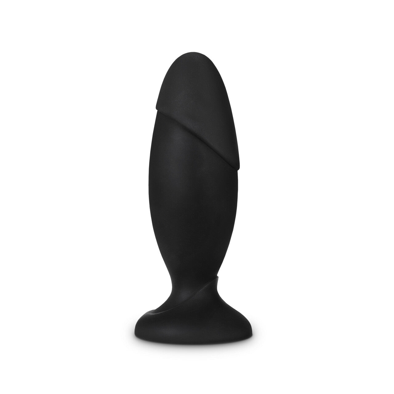 Blush Anal Adventures Platinum Silicone Rocket Plug - Black