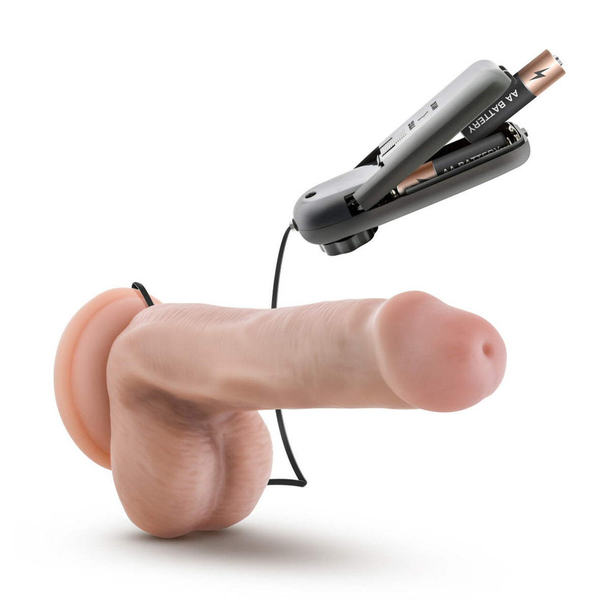 Dr. Skin - Dr. Rob - 6in Vibrating Cock With Suction Cup - Vanilla