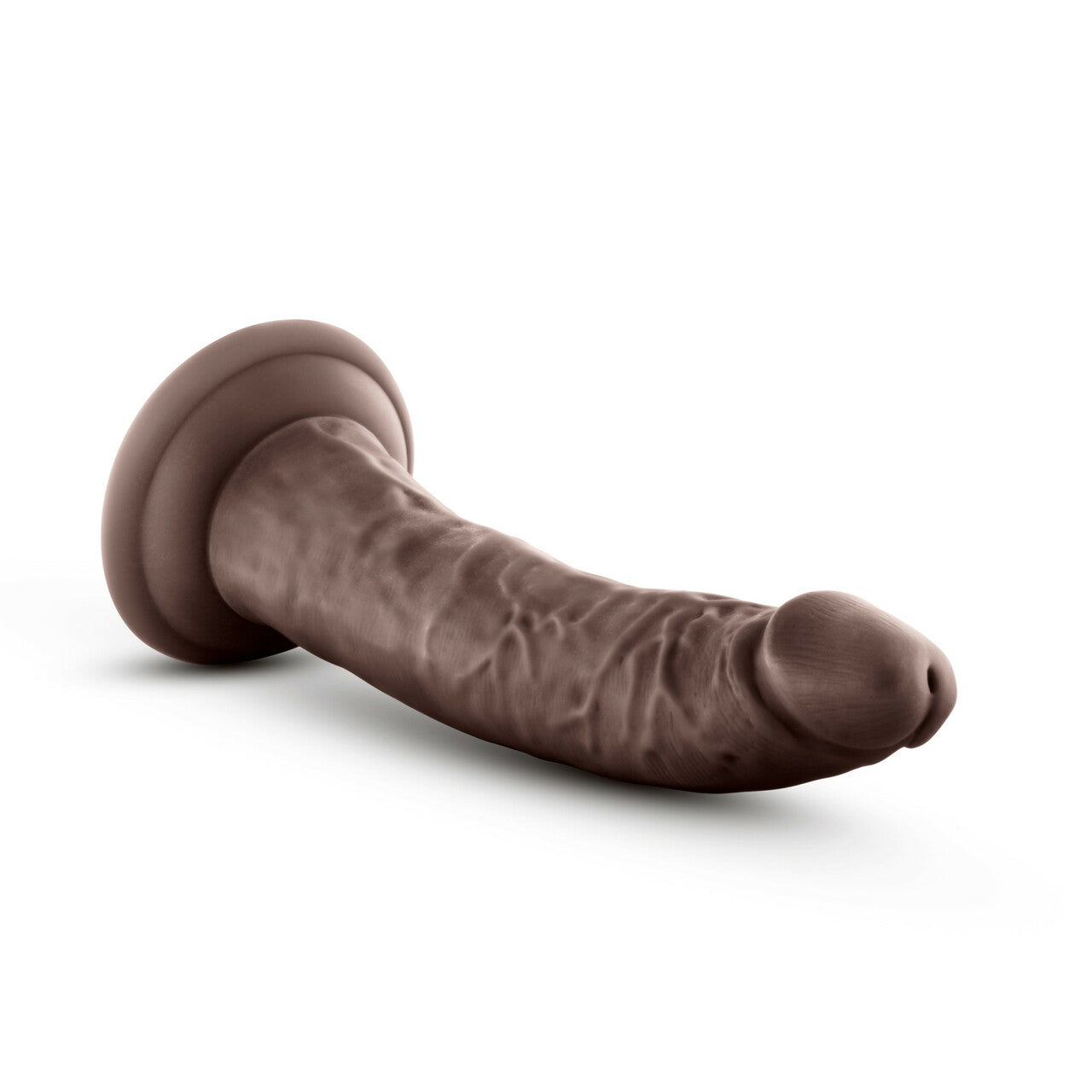 Au Naturel Jack Dildo 7 In. Chocolate