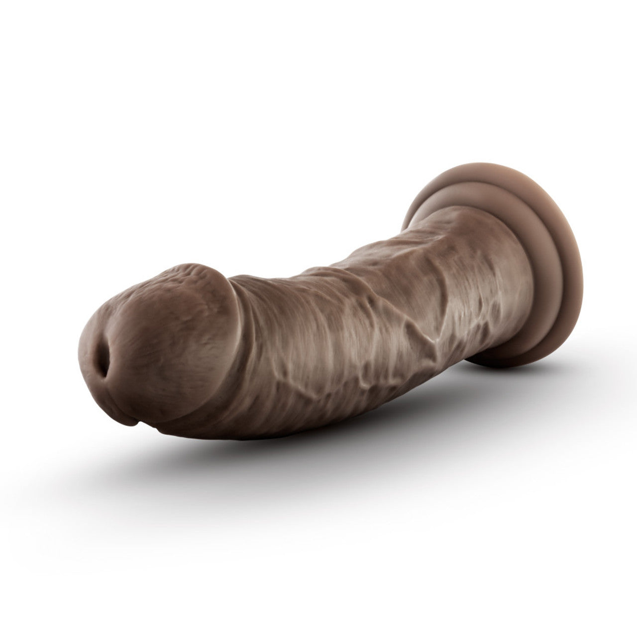 Dr. Skin - 8 Inch Cock With Suction Cup - Chocolate