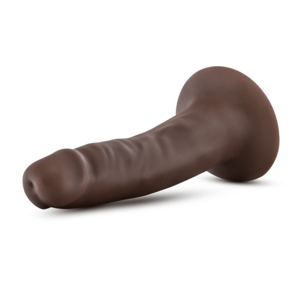 Dr. Skin Plus Posable Dildo 5 In. Chocolate
