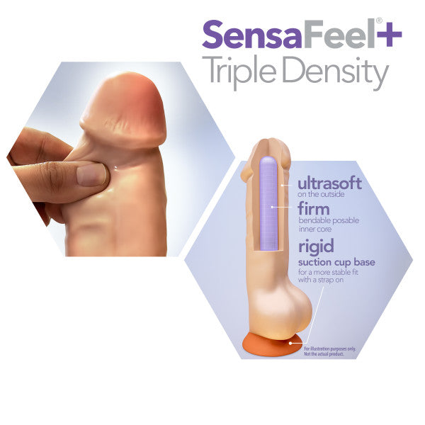 Dr Skin Plus Posable Dildo 6 Vanilla