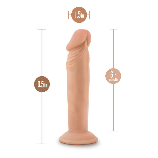 Dr Skin Plus Posable Dildo 6 Vanilla