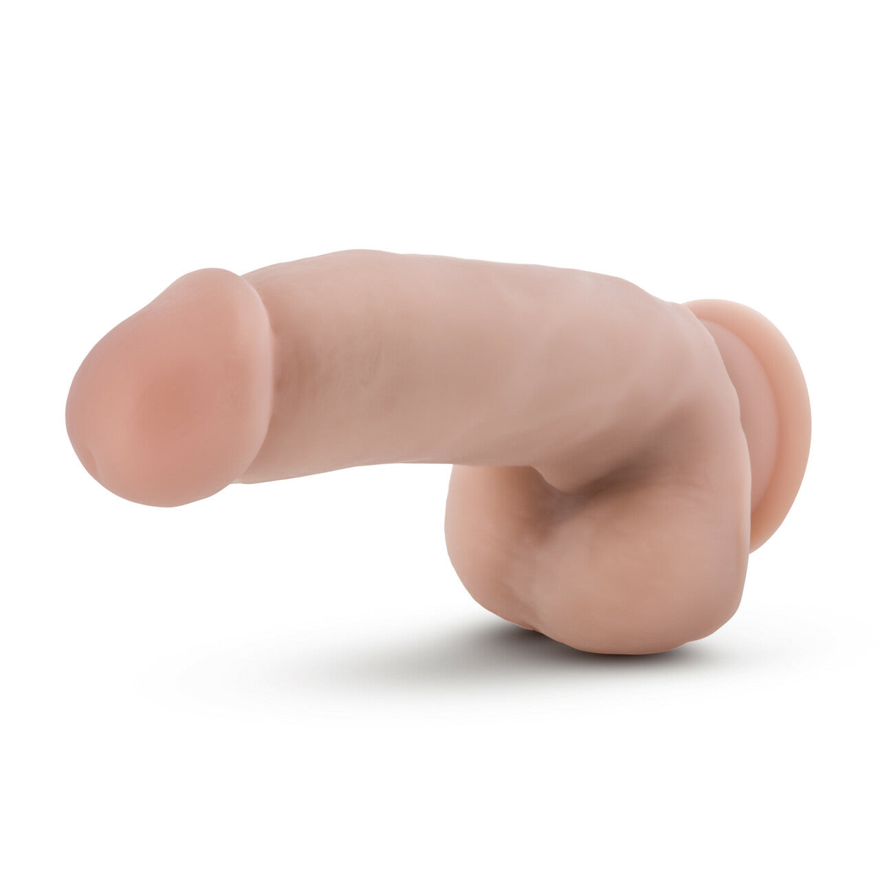 Dr. Skin Dr. Samuel Dildo With Suction Cup Silicone 7 In. Vanilla