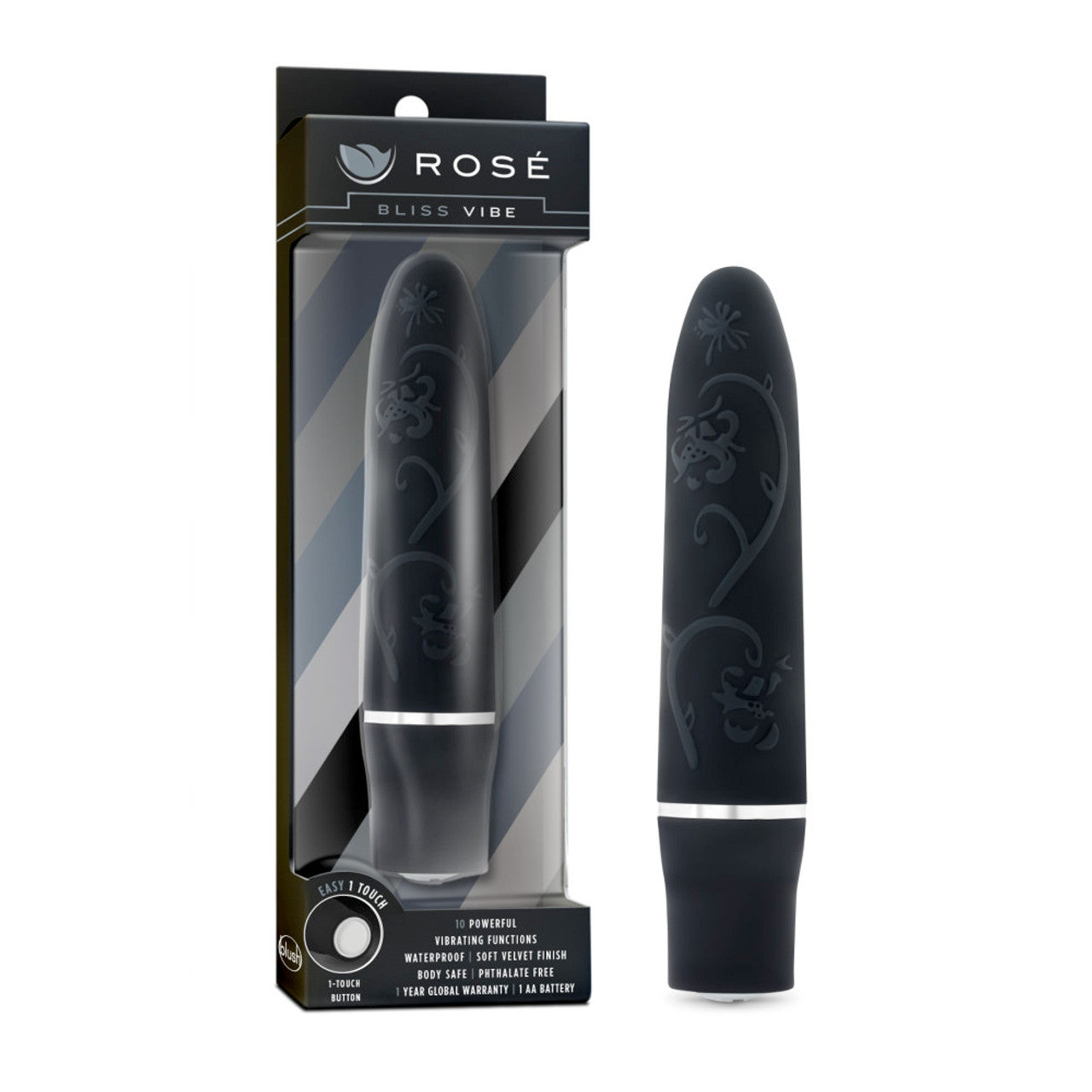 Blush Rose Bliss Vibe - Black