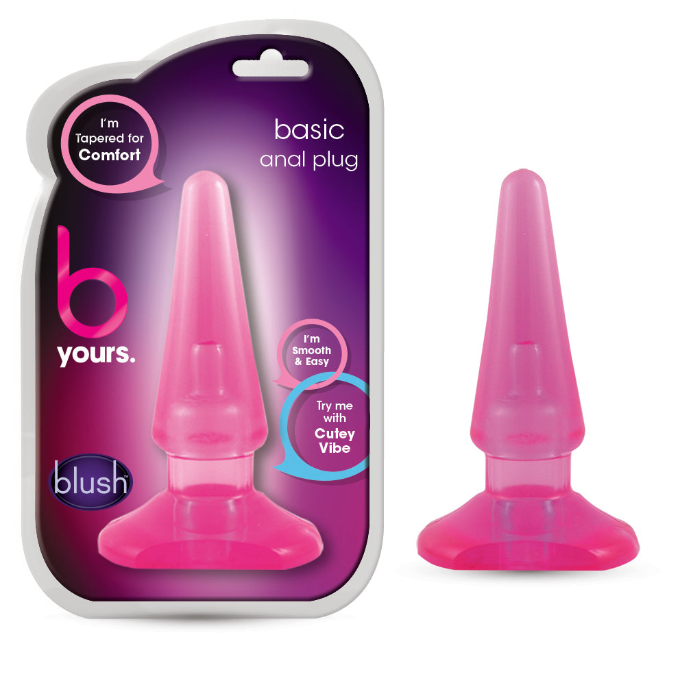 B Yours Basic Anal Plug Pink