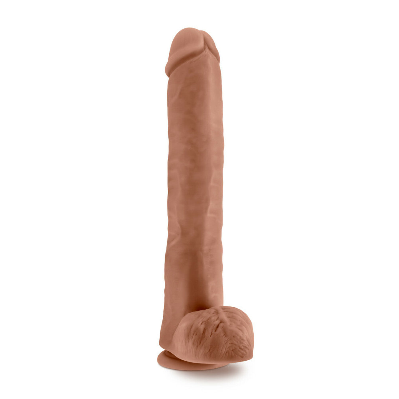 Au Naturel Daddy Dildo 14 In. Mocha
