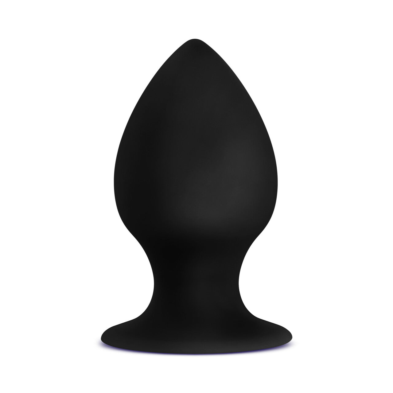 Anal Adventures Platinum - Silicone Anal Stout Plug Kit - Black