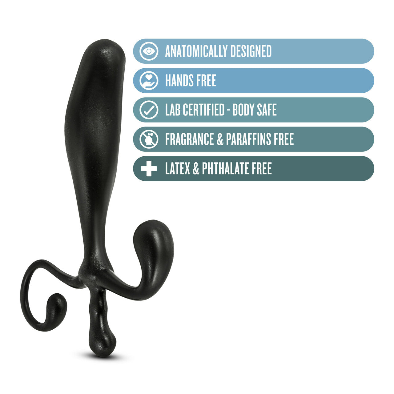 Blush Anal Adventures Prostate Stimulator - Black