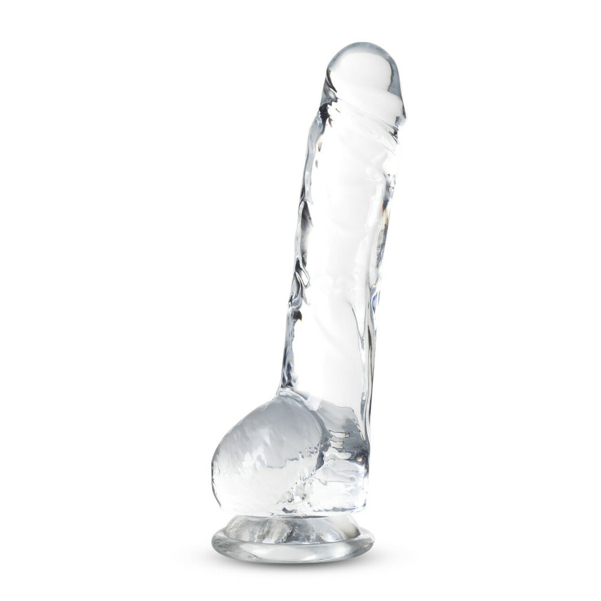Naturally Yours Crystalline Dildo 8 In. Diamond