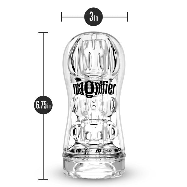 M For Men - Soft And Wet - Magnifier Stroker - Clear