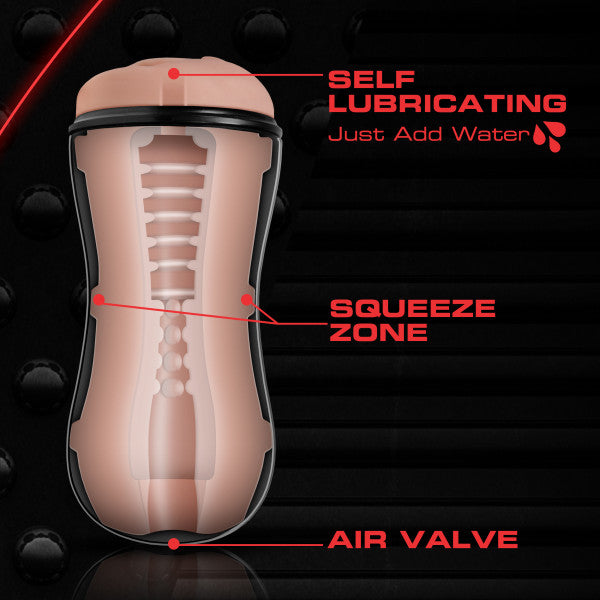 M For Men Pussy/pleasure Ridge Orbs Vanilla