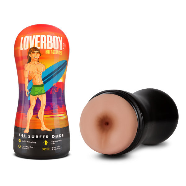 Loverboy Surfer Dude Lube Stroker Beige