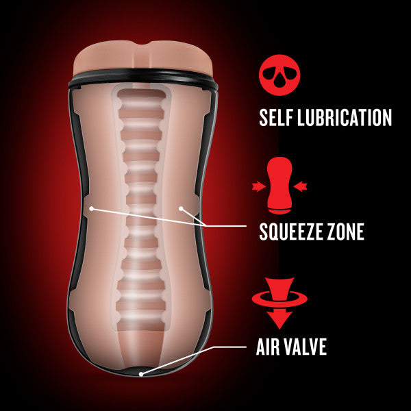 Loverboy Bad Boy Next Lube Stroker Beige