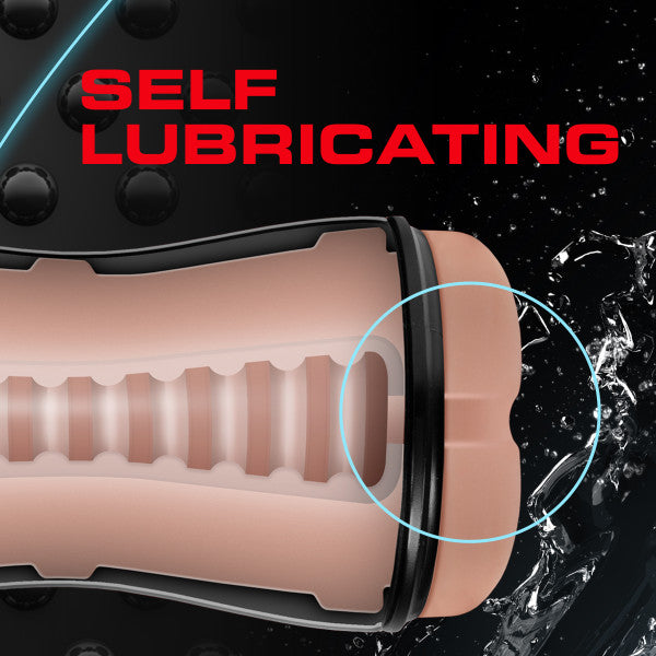 Loverboy Bad Boy Next Lube Stroker Beige