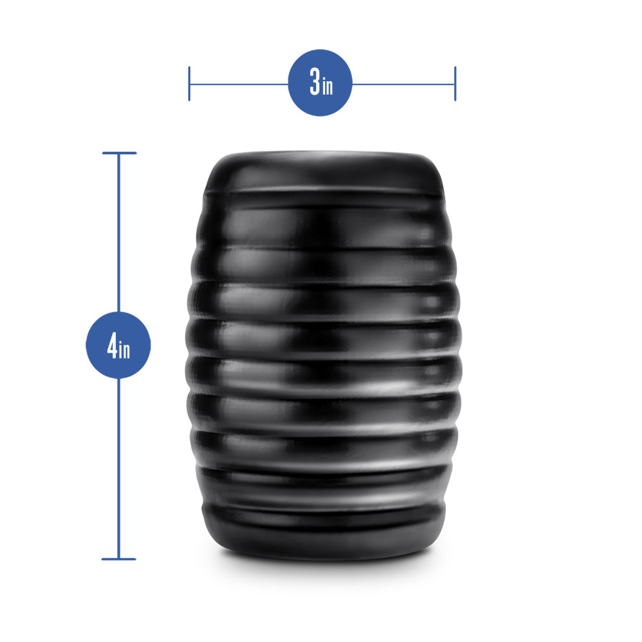 Rize Grasp Self-lubricating Stroker Black