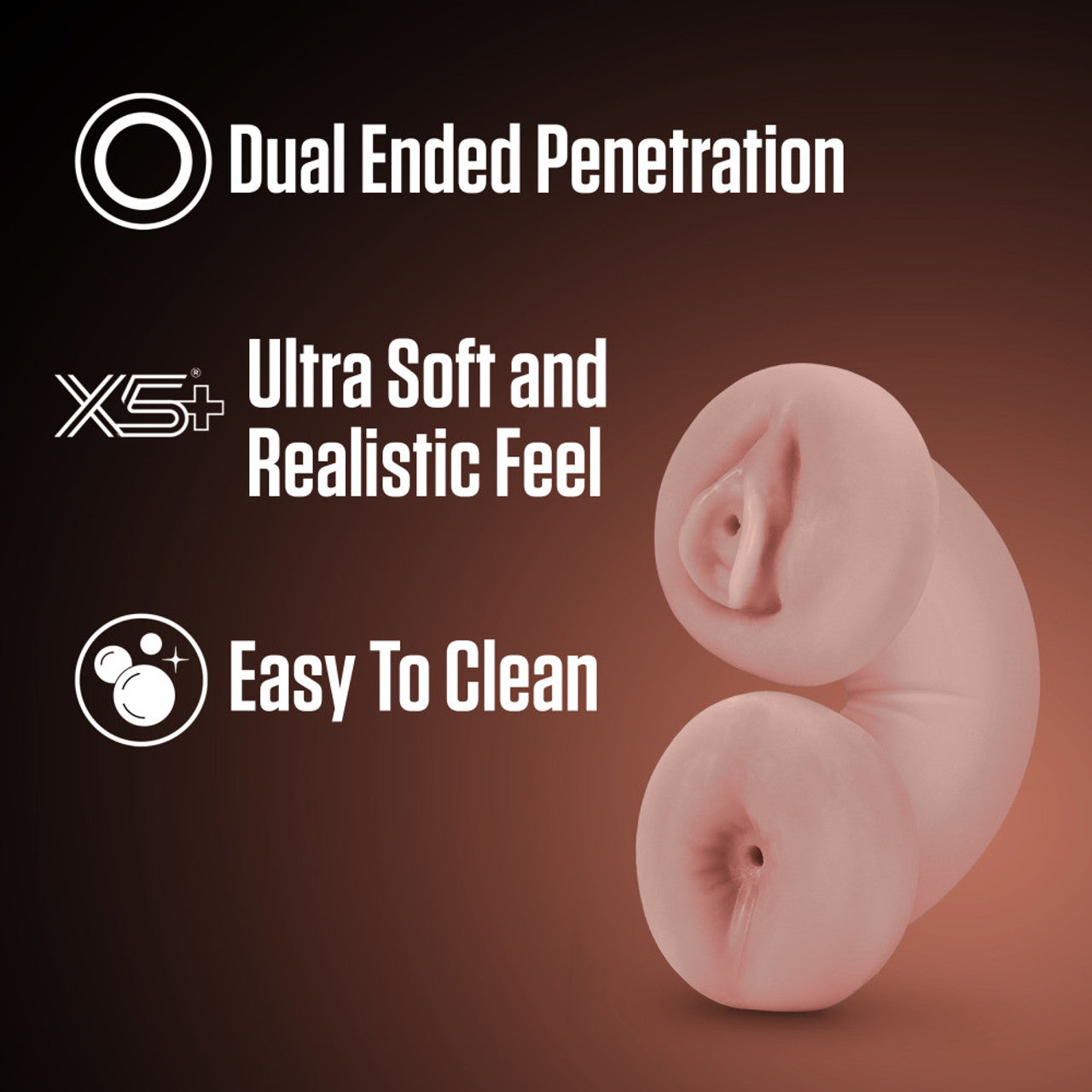 Enlust Tasha Soft And Wet Glow-in-the Dark Stroker Beige