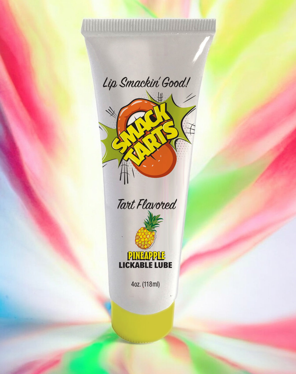 Smack Tarts Lickable Sour Pineapple Lube 4 oz.