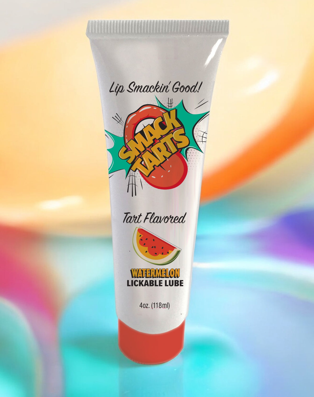 Smack Tarts Lickable Sour Watermelon Lube 4 oz.