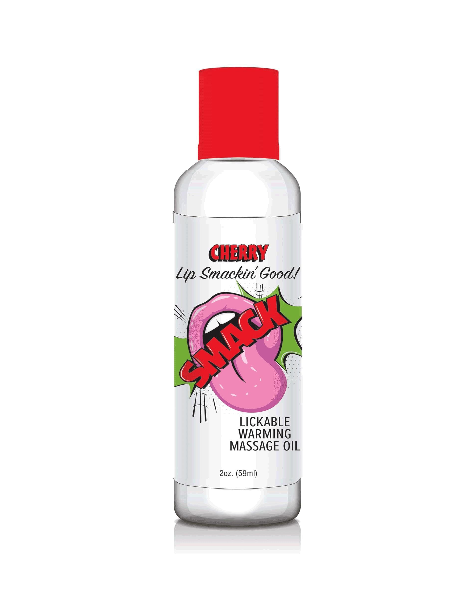 Smack Massage Oil Cherry 2oz
