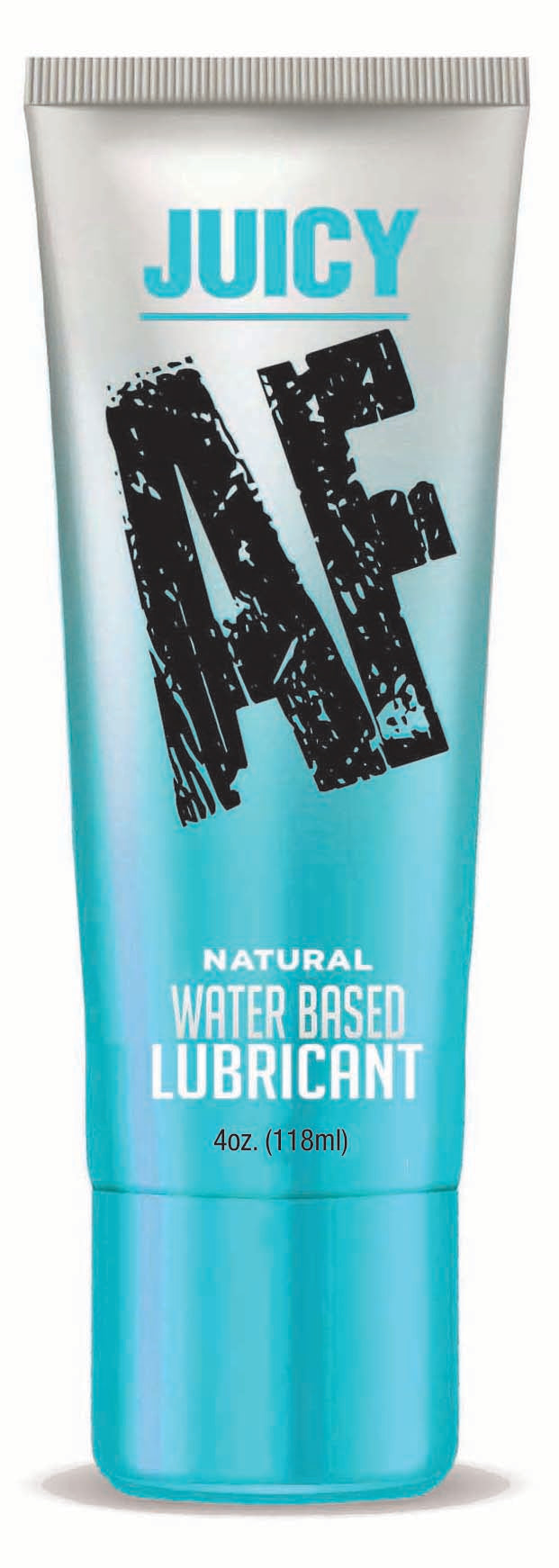 Juicy Af Water-based Lube - Natural 4 Oz