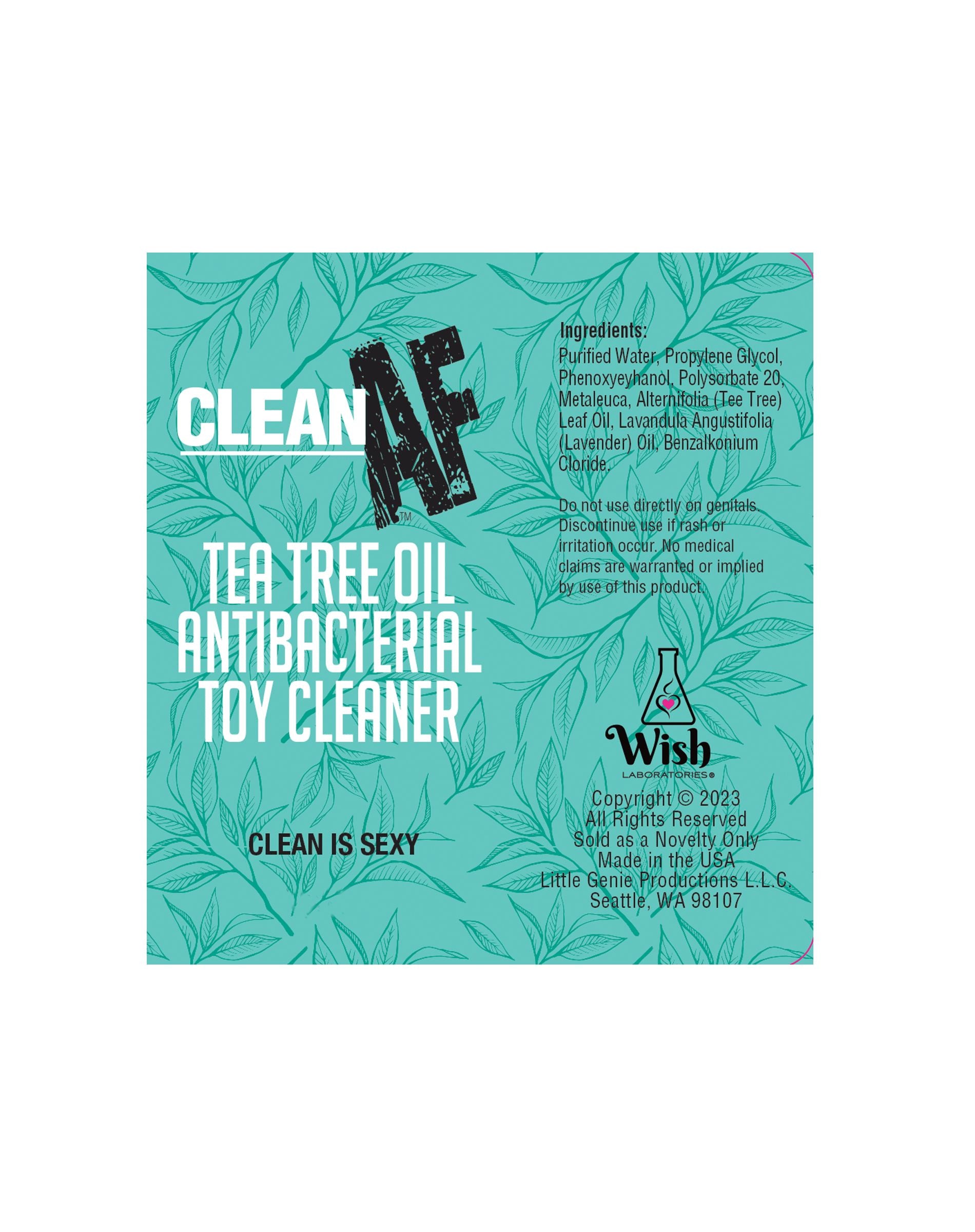 Clean Af Spray Tea Tree 4 Oz.