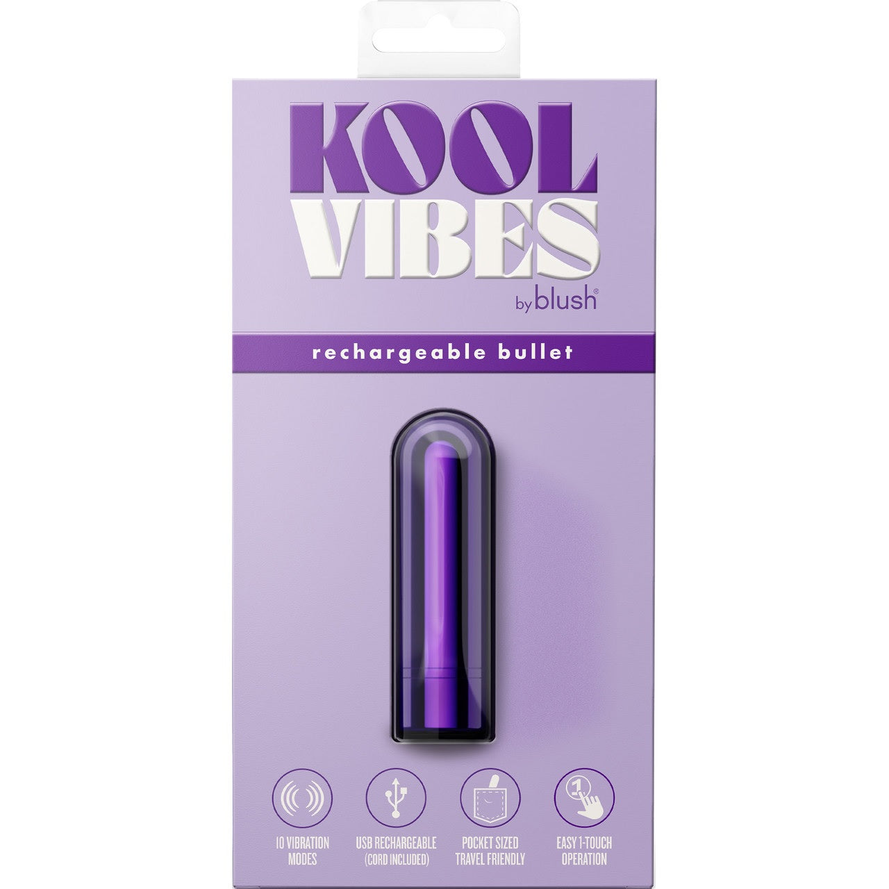 Kool Vibes Rechargeable Mini Bullet Grape