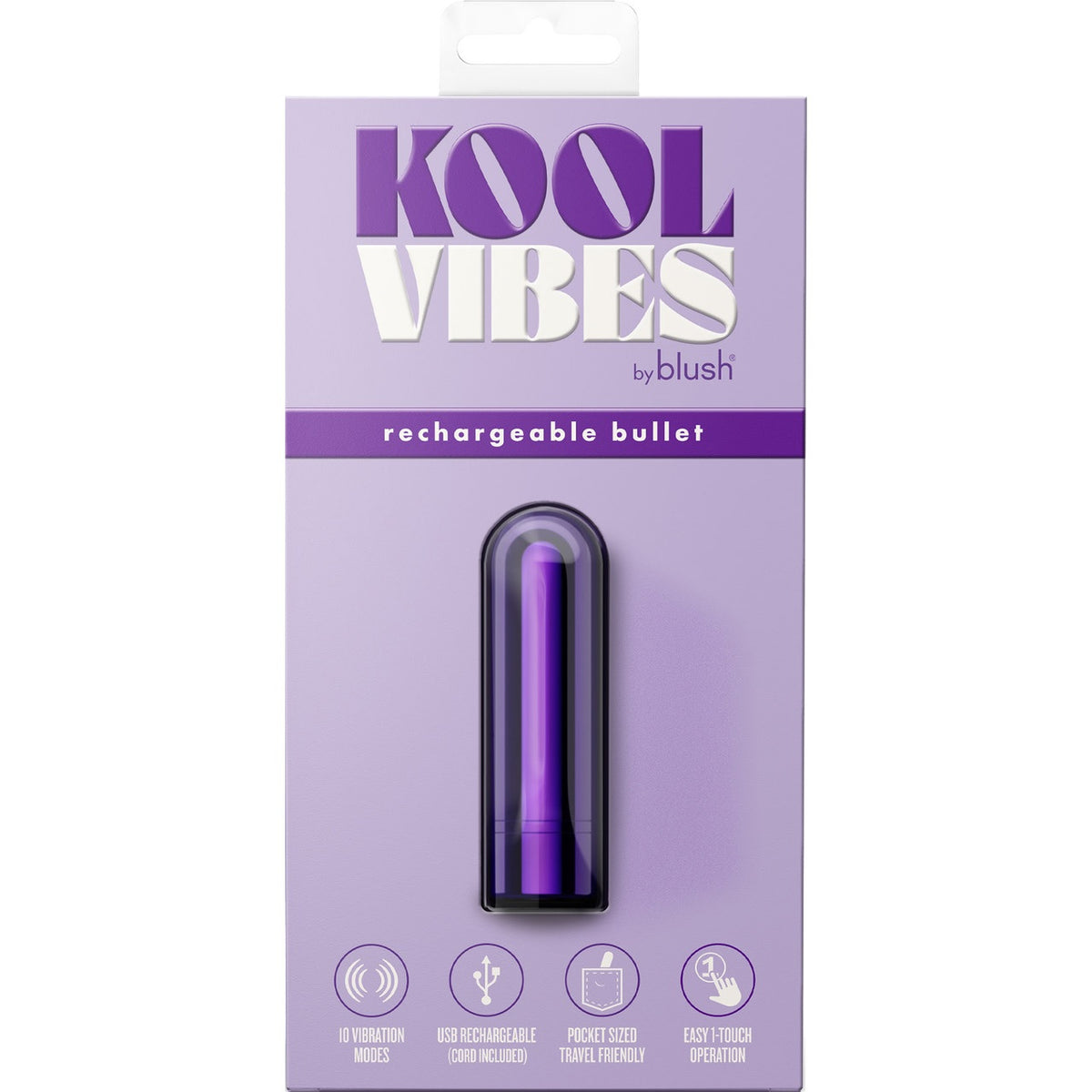 Kool Vibes Rechargeable Mini Bullet Grape