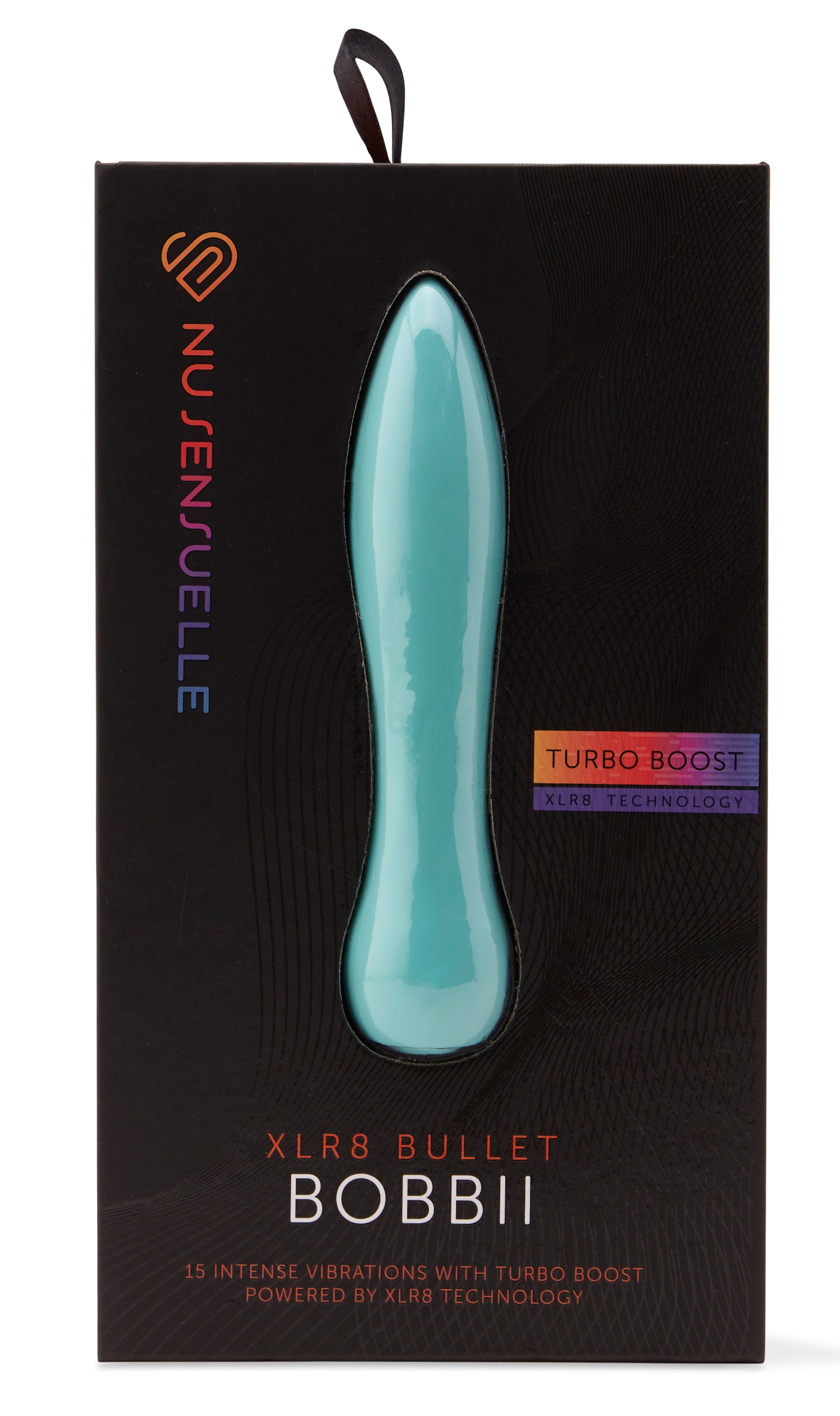 Nu Sensuelle Bobbii Flexible Vibe XLR8 Turbo Boost - Electric Blue