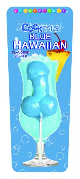 Blue Hawaiian Cocktails Sucker