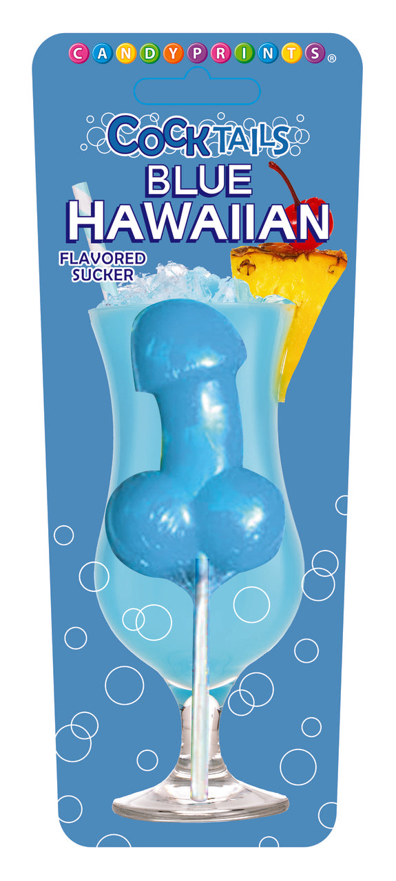 Blue Hawaiian Cocktails Sucker