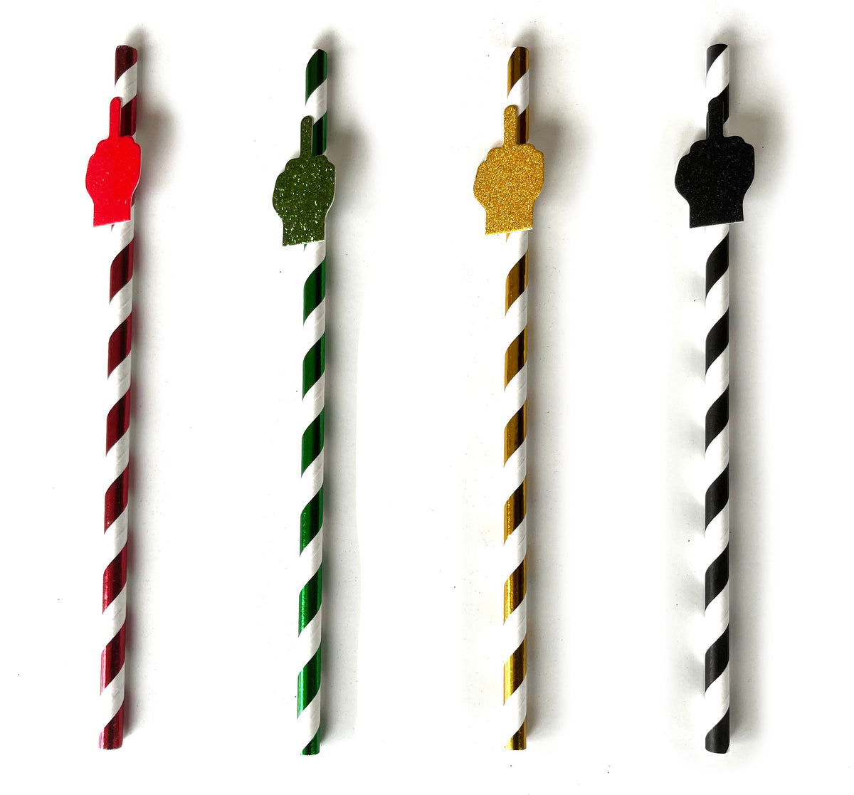 Happy Fucking Birthday Tall Party Straws