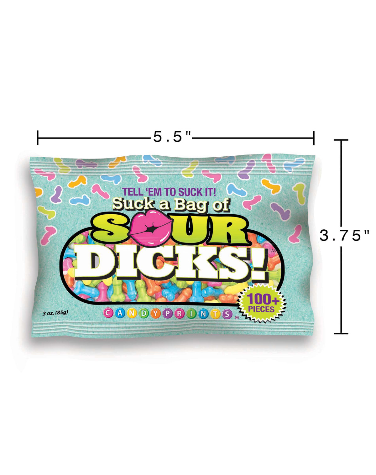 Suck A Bag Of Sour Dicks! 3 Oz. Bag