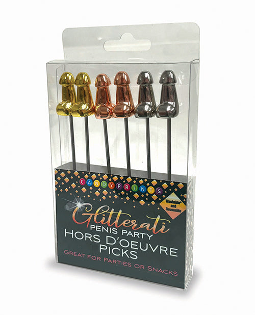 Glitterati Hor D`oeuvres Picks 6pc