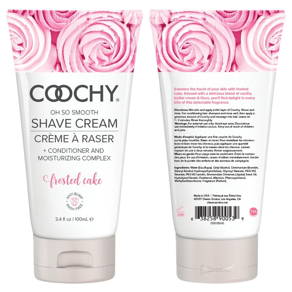 Coochy Shave Cream Frosted Cake 3.4 fluid ounces
