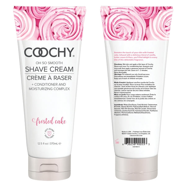 Coochy Shave Cream Frosted Cake 12.5oz