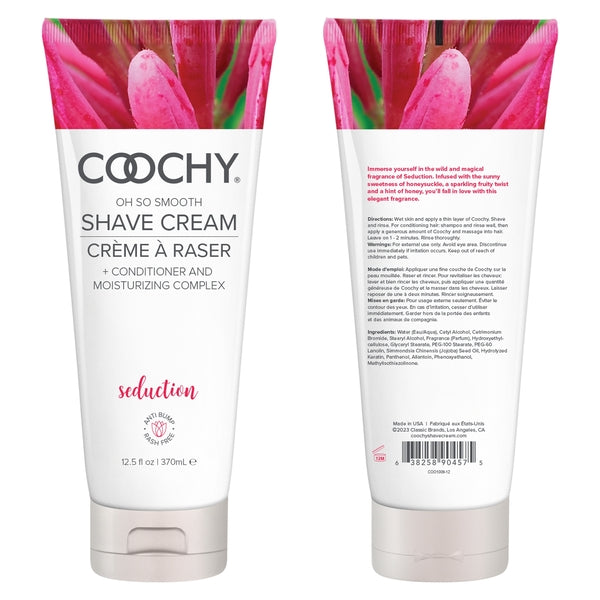 Coochy Oh So Smooth Shave Cream Seduction 12.5 Oz.