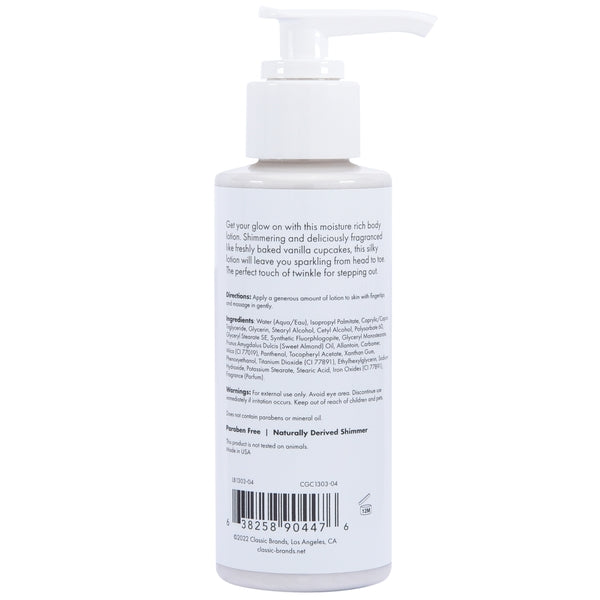 Cgc Vanilla Cupcake Shimmer Lotion Slvr