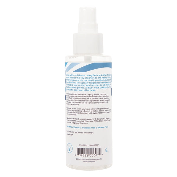 Before & After Spray Toy Cleaner 4 Oz