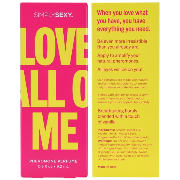 Simply Sexy Phero Love All Of Me 3oz