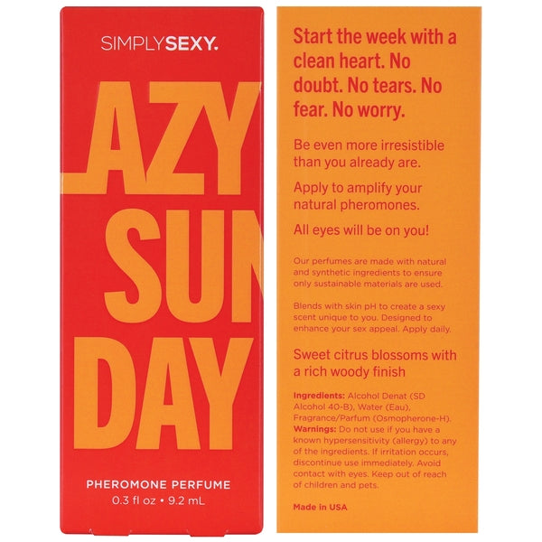 Simply Sexy Phero Lazy Sunday 3oz