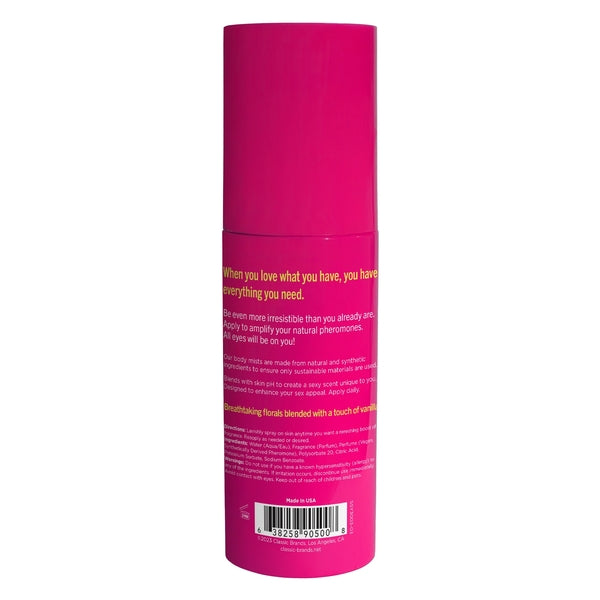 Simply Sexy Pheromone Body Mist Love All Of Me 3.35oz